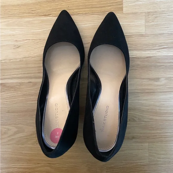 Max Studio Suede Pumps - Picture 4 of 9